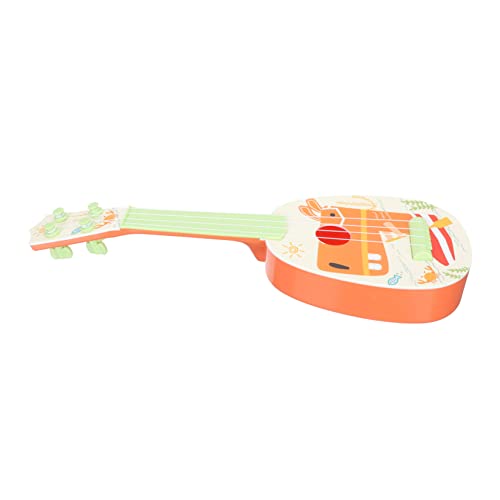 NESTINGHO Ukulele Spielzeug Kinderspielzeug Starter-Ukulele Minispielzeug für Mädchen kinderinstrumente Kinder musikinstrumente Spielzeuge Mini-Ukulele Kinder-Ukulele-Spielzeug Plastik von NESTINGHO