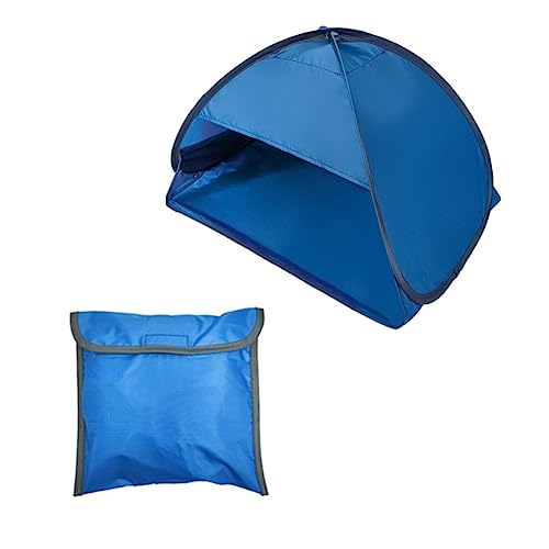 NESTINGHO Zelt Sonnenschutz Sonnenschirme Für Sand Rucksack Zum Campen Auf Automatischer Baldachin Tipi Im Freien Rucksack Für Den Strand Faltbarer Rucksack Wasserdicht Blue von NESTINGHO