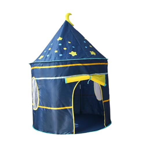 NESTINGHO Zelt kinderzelt für drinnen Tent playmobile prinzessinschloss Kinderzelt für draußen kindertipizelt Zelt für Kinder Tipi für Kinder Spielzelt Kinderspielhaus Blue von NESTINGHO