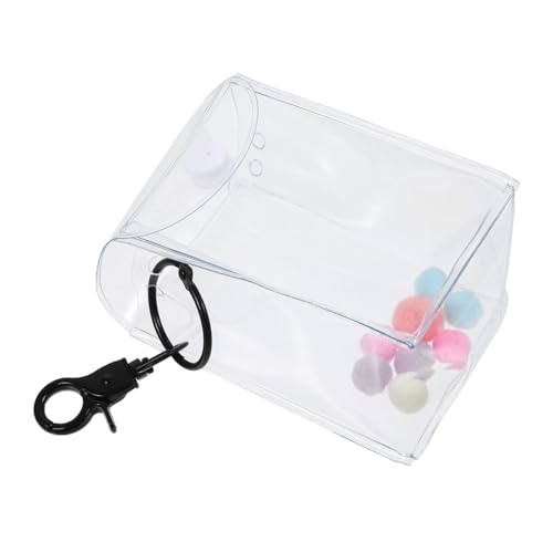 NESTINGHO für Puppen Transparente Figuren-Präsentationstasche Figuren-Präsentationsbeutel puppentasche für kleinteile Mini-Displaytasche Figurentaschen von NESTINGHO