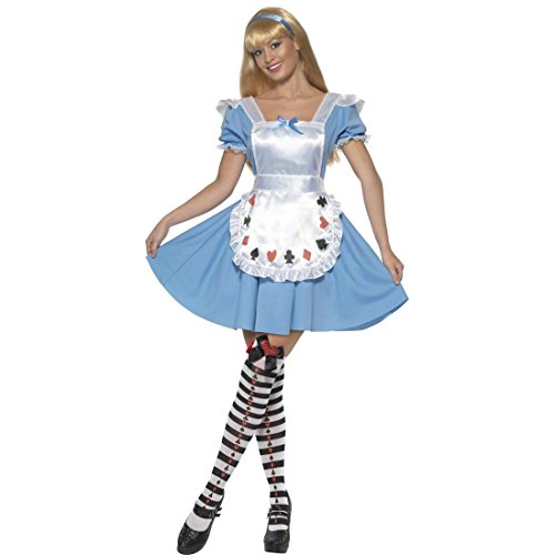 NET TOYS Alice im Wunderland Kostüm Märchenkostüm S 36/38 Alice Kleid Märchenkleid Damenkostüm von NET TOYS