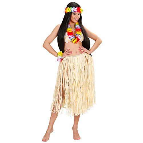 NET TOYS Hawaiikette Hawaii Hula Blumenkette Blumenschmuck Leis Hawaiianer Set Hawaiianische Blütenkette Lei Sommerparty Kostüm Schmuck von NET TOYS