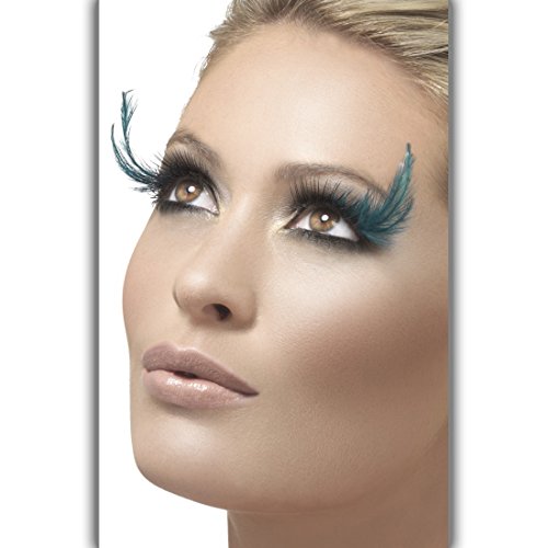 NET TOYS Lange Federwimpern Falsche Wimpern blau-schwarz künstliche unechte Wimpern Wimpernextensions Federn NET TOYS Lange Federwimpern Falsche Wimpern blau-schwarz künstliche unechte Wimpern Wimpernextensions Federn von NET TOYS