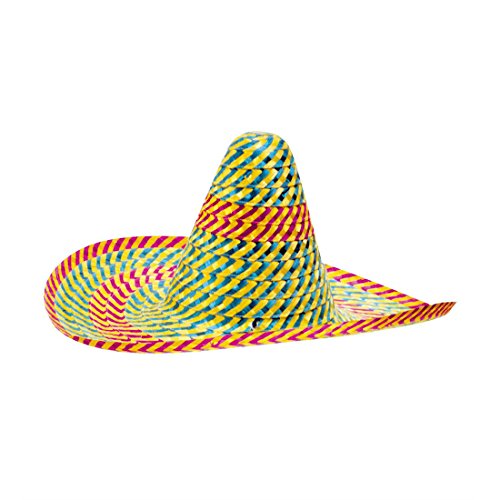 NET TOYS Mexikaner Sombrero Hut Acapulco Mexiko Sommerhut Sonnenhut Strohhut Partyhut Karneval Fasching von NET TOYS