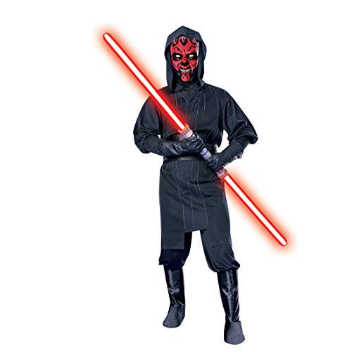 NET TOYS Original Darth Maul Kostüm Starwars Herrenkostüm Star Wars Sith Lord Filmkostüm Lizenzkostüm XL 56 58 von NET TOYS