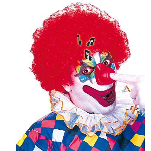 NET TOYS Rote Clown Nase Clownnase mit Sound Clownsnase Schaumstoff Kostüm Zubehör Fasching Karneval Scherzartikel Narr Harlekin von NET TOYS