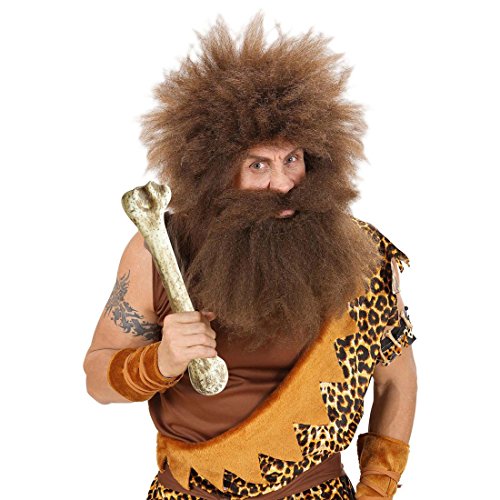 NET TOYS Steinzeit Knochen Neandertaler Skelettknochen 39 cm Urzeit Gebein Halloween Dekoknochen Gruseldeko Riesenknochen Raumdeko Bone von NET TOYS