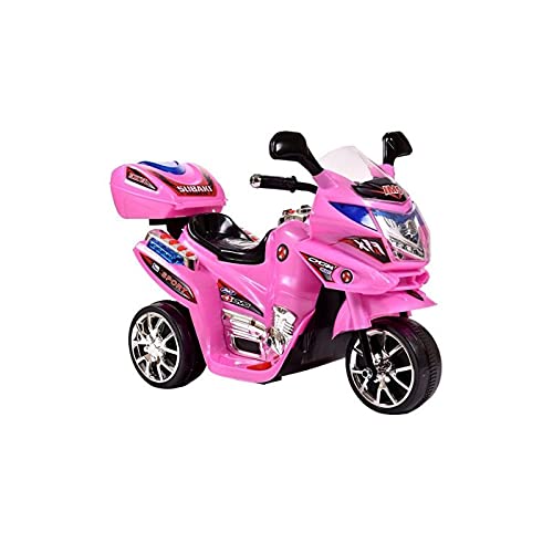 Azeno 6950092 Electric Motorcycle Night Rider, Pink von NETCENTRET