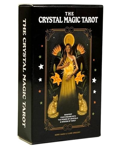 10,3 * 6 cm Das Crystal Magic Tarot: Verstehen und kontrollieren Sie Ihr Schicksal mit 78 Tarotkarten The Crystal Magic Tarot von NEUJD