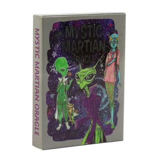 Mystic Martian Oracle Tarot Card Fate Divination Prophecy Card Family Party Game Toy Tarot 40 Card Deck Mystic Martian Oracle von NEUJD