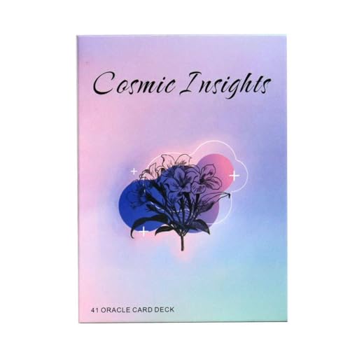 NEUJD Cosmic Insights Oracle Original Tarot Deck Spiele Wahrsagerei Party Desktop Spielzeug Unterhaltung Freizeit Cosmic Insights oracle von NEUJD