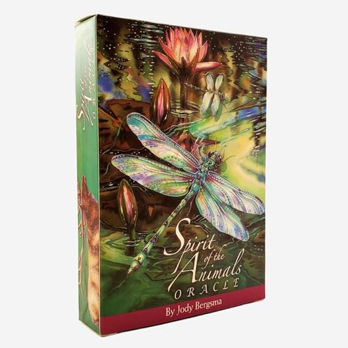 NEUJD Spirit of The Animals Oracle Karten Divination Deck Englische Versionen Edition Tarot Brettspiel für Party Spirit of The Animals Oracle von NEUJD