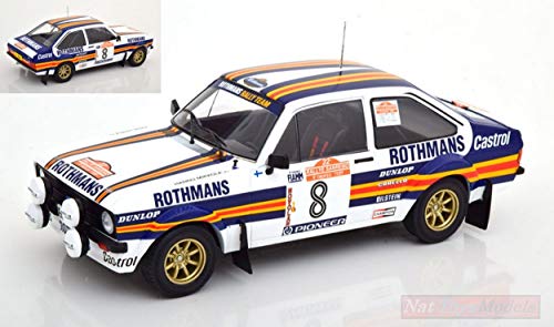 IXO 18RMC037B Ford Escort MK2 RS 1800 N.8 Rally SAN REMO 1980 MIKKOLA-Hertz 1:18 von NEW