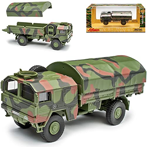 Man 5T GL Truck Bundeswehr Arme H0 1/87 Schuco Modell Auto von NEW