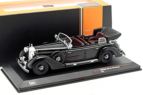 NEW IXO Model CLC317N Mercedes 770K Special Roadster 1938 Black 1:43 DIE CAST Model von NEW