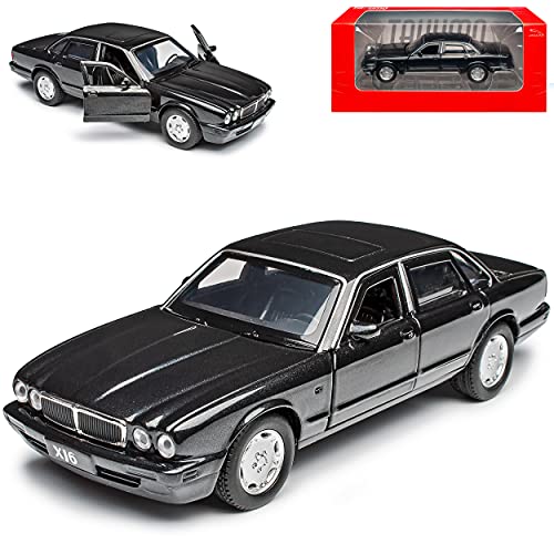 NEW Jaguar XJ6 Limousine Anthrazit Schwarz 3. Generation 1979-1992 1/36 Tayumo Modell Auto mit oder ohne individiuellem Wunschkennzeichen von NEW