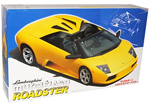 NEW Lamborgihini Murcielago Gelb Spider Spyder 1/24 Fujimi Bausatz Kit Modellauto Modell Auto von NEW