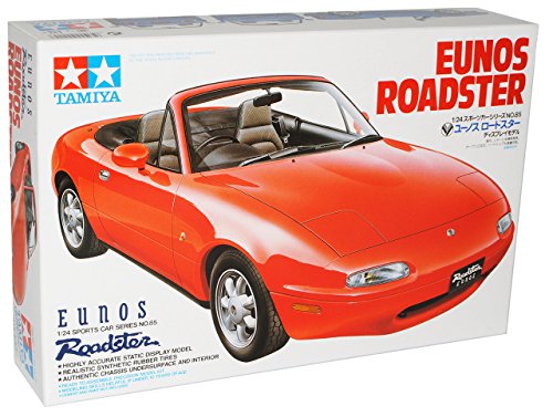 NEW Mazda MX5 NA 1989-1998 Rot Cabrio 24085 Kit Bausatz 1/24 Tamiyia Modell Auto Modell Auto von NEW