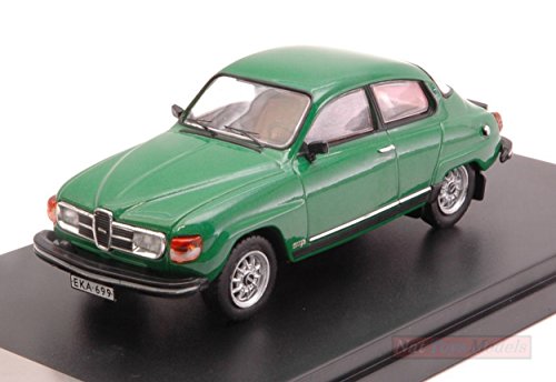 NEW PREMIUMX PRXD561 SAAB 96 V4 1980 Green METALLIC 1:43 MODELLINO DIE CAST Model von NEW