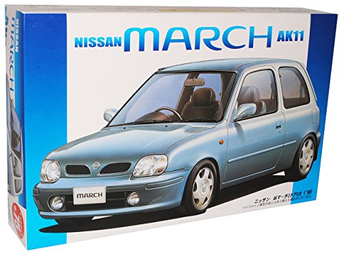 NEW Nisan Micra Ak11 Ak 11 March 2. Generation Bausatz Kit 1/24 Fujimi Modellauto Modell Auto von NEW