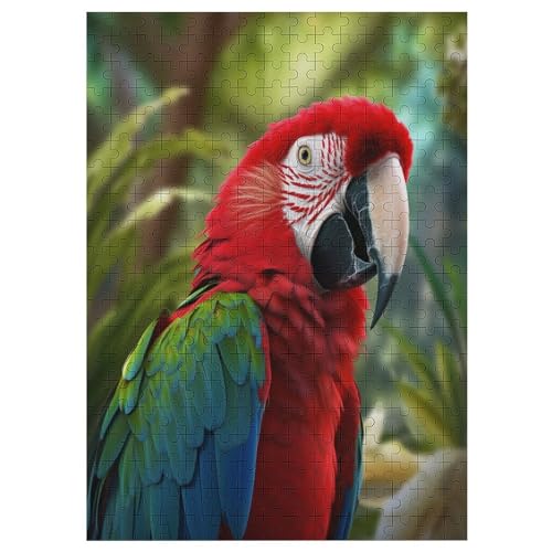 Parrot - 300 Teile Puzzle – - Hochauflösendes - Gelegenheitsspiel – 300 Teile Holzpuzzle 300 PCS von NEylim