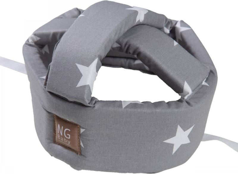 NG Baby Stirnband Sterne, Grau von NG Baby