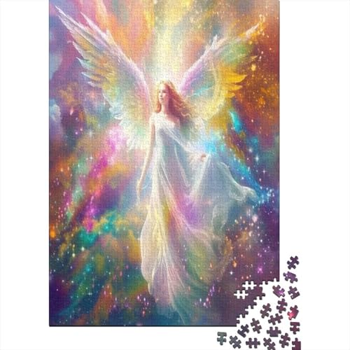 Angel Erwachsenenpuzzle, 1000 Teile, Puzzle, unmöglich, Spielzeug für Lernspiele, für Erwachsene, tolles Geschenk für Erwachsene, 1000 Stück (75 x 50 cm) von NGCZL9FGD