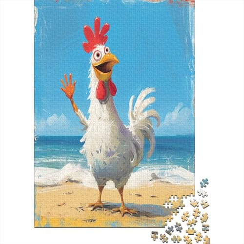 Gallo Puzzle mit 1000 Teilen, für Erwachsene, unmöglich, Geschicklichkeitsspiel für die ganze Familie, Dekorationsspiel des Schweins, 1000 Stück (75 x 50 cm) von NGCZL9FGD