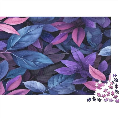 Leaf Puzzle mit 1000 Teilen für Erwachsene, 1000-teiliges Puzzle, Lernspiele, Heimdekoration, Puzzle, beste Geschenke für Männer und Frauen, 1000 Stück (75 x 50 cm) von NGCZL9FGD