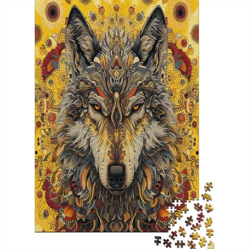 Lobo Puzzle 1000 Teile für Erwachsene, Puzzles für Erwachsene, Bodenpuzzle, 1000 Teile (75 x 50 cm) von NGCZL9FGD