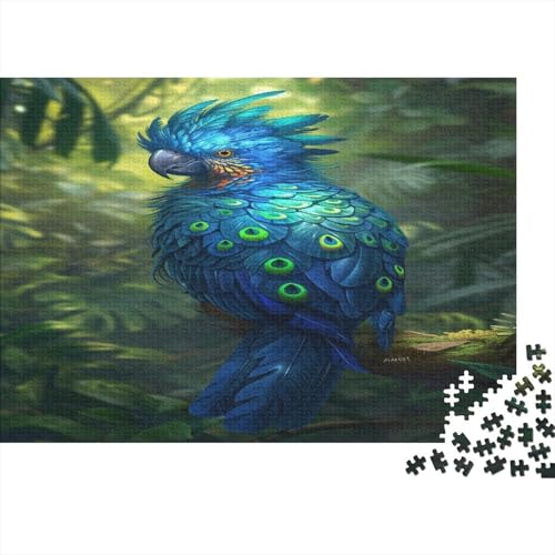 Parrot Puzzles 1000 Teile, Puzzle für Erwachsene, Puzzle - Hochwertiger Druck, 1000 Stück (75 x 50 cm) von NGCZL9FGD