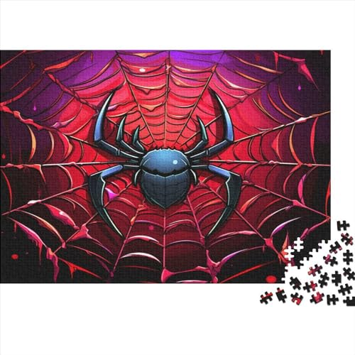 Spiders Puzzle mit 1000 Teilen für Erwachsene, 1000-teiliges Puzzle für die Heimdekoration, Familienpuzzle zum Dekorieren von Geschenken, anspruchsvolles Spiel 1000 Stück (75 x 50 cm) von NGCZL9FGD