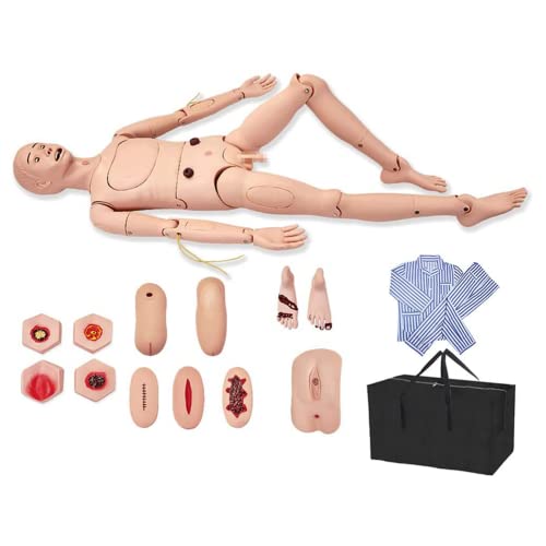 Multifunktionale Demonstration menschlicher Manikin, lebensgroßes Bildungs-Lehrmodell, PVC-anatomische Schaufensterpuppe für Studenten, die medizinische Ausbildung lehren von NGFG-JQB