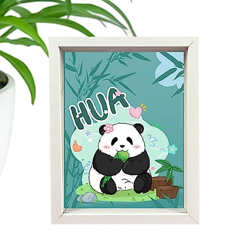 Cute Panda Puzzle | 3D Lernen Bildung Spiel | Kleinkind Puzzle, Heimtextilien, Bilderrahmendesign, Lernspiel für Wand, Fenster von NGUMMS