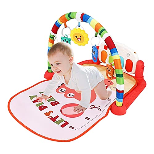 Kindermatte Spielmatte - Aktivität Spielmatten für Kinder - Bequeme Aktivitätsdecke, Spielmatte für Kinder mit drei Musikmodi, Weihnachts- und Kindertagsgeschenk von NGUMMS