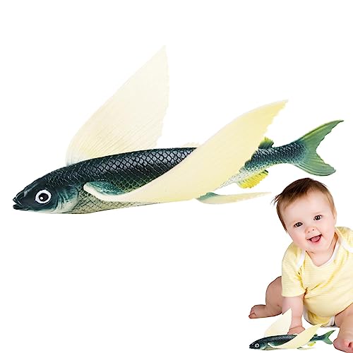 Meer Wirbellosen | Sea Figures Spielzeug Tiere Marine Modelle,Tragbare wiederverwendbare Tintenfisch Pufferfisch Thunfisch Figur Ornament, Simulation Design Ausbildung kognitives Spielzeug für Kinder von NGUMMS