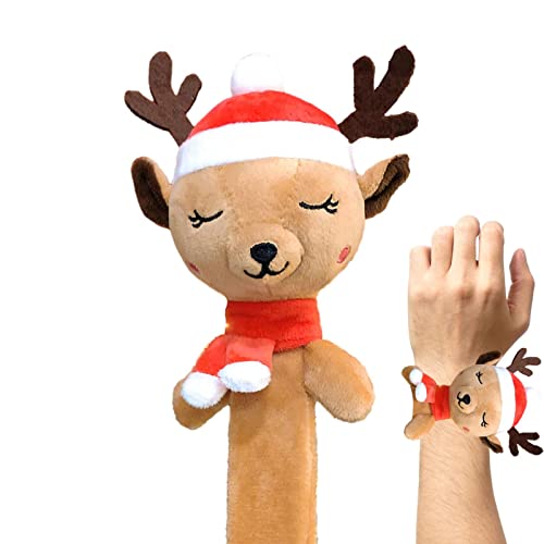 Snap Armband Favors | Slap Armband Favors | Weihnachtsschmuck Weihnachtsmann Schneemann Rentier Favors für Kinder Erwachsene von NGUMMS