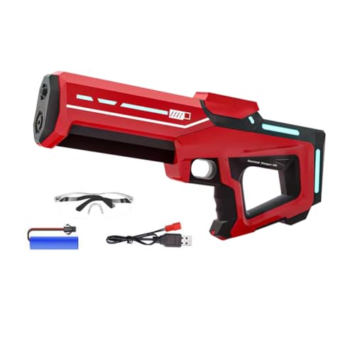 NHJGYSDY Automatische Spritzpistolen Wiederaufladbare Wasserblaster Lange Reichweite Wasser Soaker Sommer Outdoor Pool Wasserspielzeug für Erwachsene von NHJGYSDY