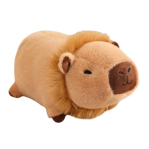 NHJGYSDY Niedliches Capybara-Plüschtier, Kawaii-weiches Capybara-Stofftier-Plüschpuppenkissen for Kindergeburtstagsgeschenke for Jungen und Mädchen von NHJGYSDY