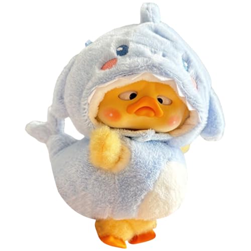 NHJGYSDY Upset Duck Plush Series Clothes Accessories Small Yellow Duck Clothes Little Yellow Duck Plush Toy Cloth for 15-17cm Lästige Duck von NHJGYSDY