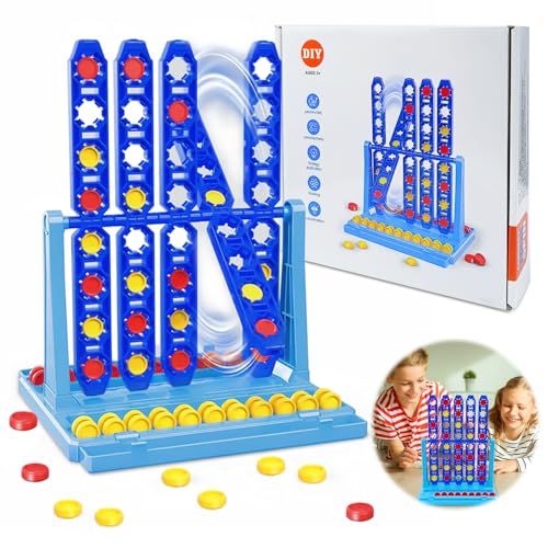 NHYDZSZ 4 Gewinnt Spin, Vier Gewinnt Spiel Reisespiel, 4 in Einer Reihe, Kinder Brettspiel für 2 Spieler, Brettspiele Spiele Strategiespiel für Kinder ab 3 Jahren NHYDZSZ 4 Gewinnt Spin, Vier Gewinnt Spiel Reisespiel, 4 in Einer Reihe, Kinder Brettspiel für 2 Spieler, Brettspiele Spiele Strategiespiel für Kinder ab 3 Jahren von NHYDZSZ