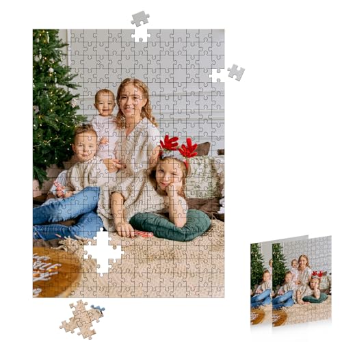 Personalisiertes Puzzle mit eigenem Bild Foto-Puzzle 20-1500 Teile individuelles Puzzle für Erwachsene und Kinder Benutzerdefiniert Puzzle Geburtstage, Muttertag, Valentinstag & Hochzeiten von NIBESSER