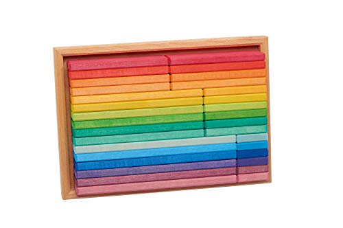 NIC 523299 Rainbow Building Set Bausätze, bunt von NIC