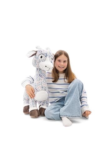 Kuscheltier Giraffe Winny Winterfur 70cm - blau - Weiches NICI Plüschtier – niedliches Stofftier zum Kuscheln & Spielen – tolle Geschenkidee für Kinder & Erwachsene | 62437 Kuscheltier Giraffe Winny Winterfur 70cm - blau - Weiches NICI Plüschtier – niedliches Stofftier zum Kuscheln & Spielen – tolle Geschenkidee für Kinder & Erwachsene | 62437 von NICI