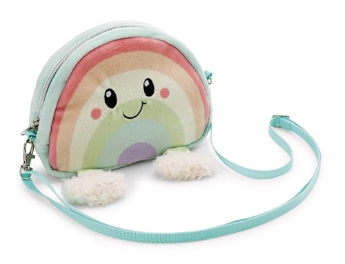 Mäppchen zum Umhängen Regenbogen Nibsi 2 in 1 17,5x14x5cm - bunt - Flauschiges Plüsch-Täschchen für Mädchen und Frauen, Kosmetik- oder Utensilienmäppchen für Schule und Büro | 62327 Mäppchen zum Umhängen Regenbogen Nibsi 2 in 1 17,5x14x5cm - bunt - Flauschiges Plüsch-Täschchen für Mädchen und Frauen, Kosmetik- oder Utensilienmäppchen für Schule und Büro | 62327 von NICI