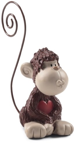 NICI 29650 Fotohalter AFFE Lou a 7cm Zettelhalter Monkey Love von NICI