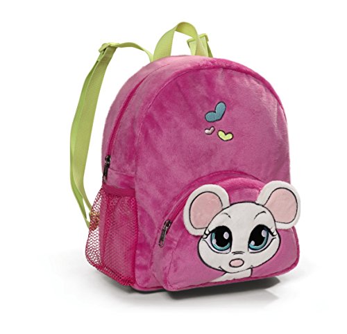 Nici 37785 - Rucksack Sweethearts Maus, Plüsch, 24 x 33 x 15.5 cm, weiß von NICI