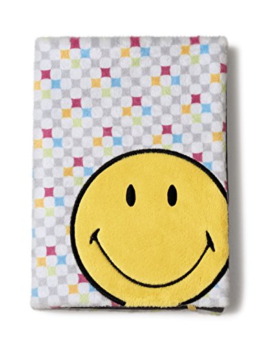 NICI 38181 - Smiley Happy Collection Blankbuch A5 mit abnehmbaren Plüscheinband von NICI