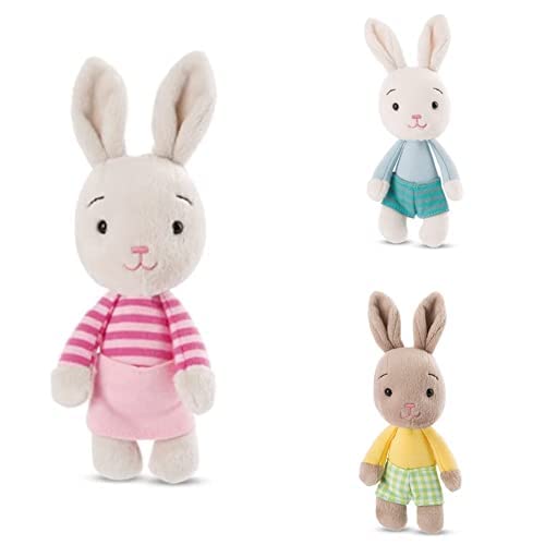 NICI 3er Set Kuscheltiere Happy Bunnies Hasen 15cm von NICI