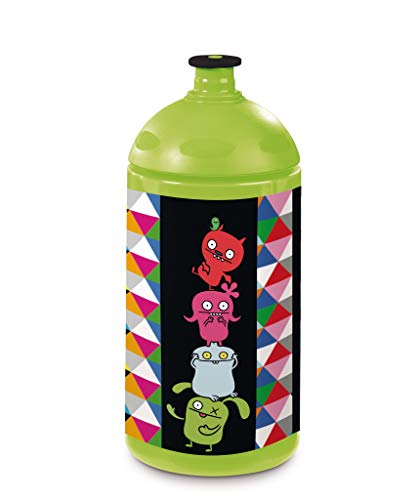 NICI 42954 Trinkflasche Ugly Dolls, bunt, 19,5 cm Füllvolumen 500 ml von NICI